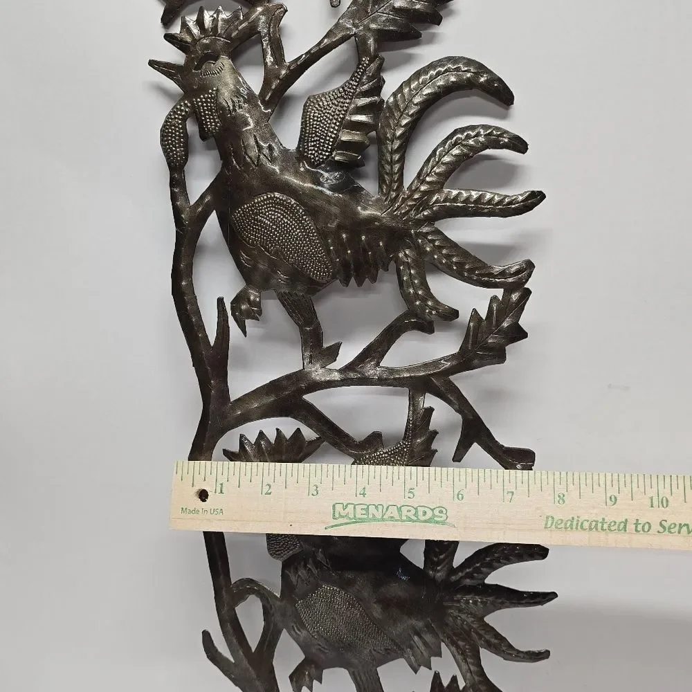 Vintage metal artwork